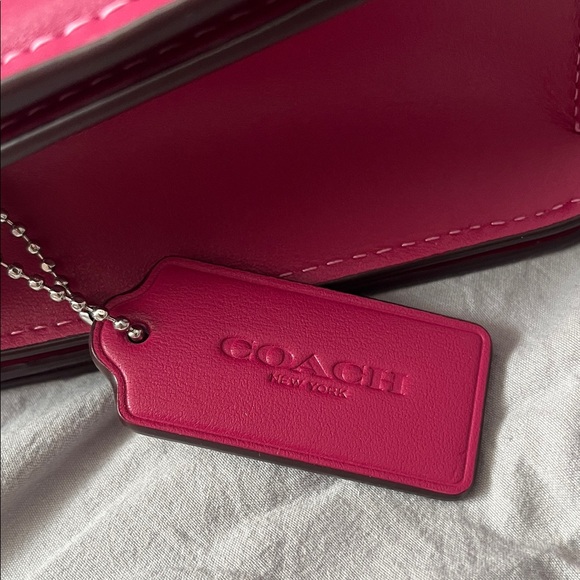 Coach Fuchsia Crossbody Bag - Picture 7 of 7